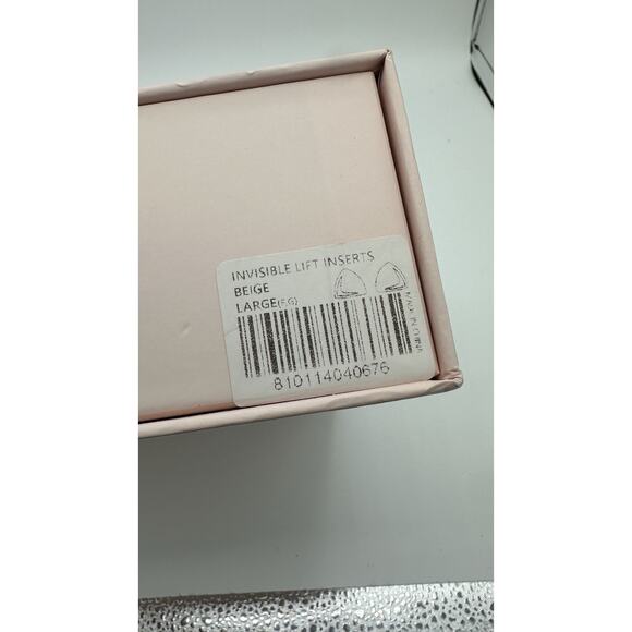 Boomba Invisible Lift Inserts Beige Size Large Never Worn NEW Open Box F G - Picture 4 of 9